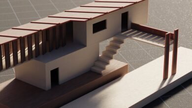fly architecture inside the home